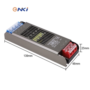 Wholesale Ultra-Thin Slim <strong>12V</strong>/24V <strong>LED</strong> <strong>Driver</strong> 60W 100W 200W AC-DC Switching Power Supply for Strip Light Tin Box - Product Image 6