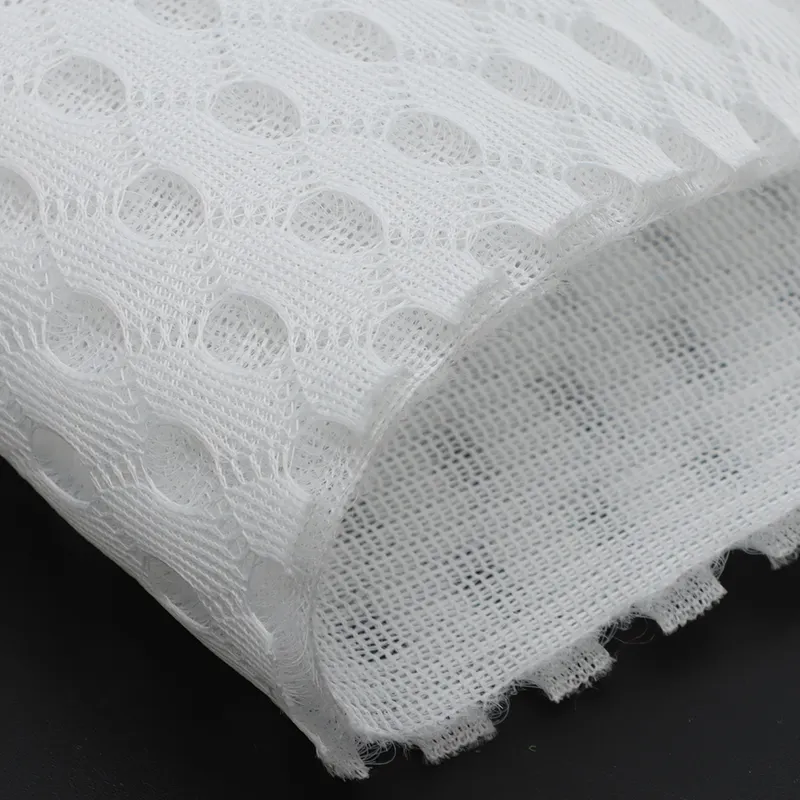 Aangepaste 100% Polyester 3d Air Mesh Ripstop Stof Sandwich Mesh Stof Voor Schoenen Hoeden Ondergoed