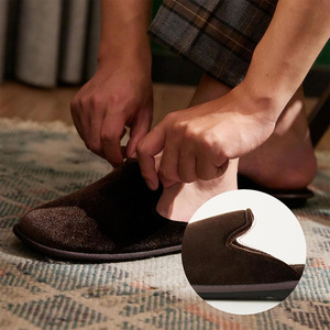 <strong>House</strong> <strong>Slippers</strong> <strong>for</strong> Men <strong>Women</strong> Full Toe Comfortable Memory Foam Slip on Diamond Velvet Indoor <strong>Slippers</strong> - Product Image 6