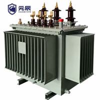 Transformateur de puissance immergé dans l'huile ONAN à enroulements en cuivre IEC 60076 6kV 11kV 13,8kV 33kV 40kVA 100kVA 315kVA 800kVA 1250kVA 3500kVA