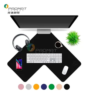 Multiuso Ufficio Impermeabile Ufficio Angolo Scrivania Pad Durevole Angolo Scrivania del Rilievo Della Protezione Custom L di Figura Del Mouse Pad