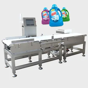 Industriële Weegmachine Wasvloeistof/Wasmiddel/Shampoo Automatische Controle Weger Voor Flessen