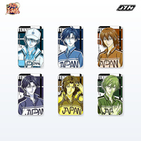 Joyouth le Prince du Tennis Personnage d'anime Badge en métal Boîte mystère 43x70mm Marchandise de collection Officiellement sous licence Cadeau