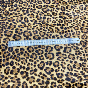 <span class=keywords><strong>Cuir</strong></span> de vache véritable imprimé léopard sur mesure LWG China Tannery pour chaussures et sacs - Product Image 3