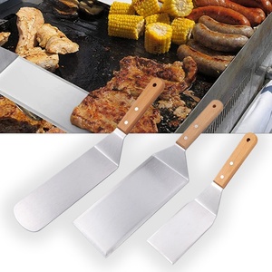 Juego de Utensilios para Asar de Alta Calidad, Accesorios de Barbacoa de Acero Inoxidable, Juego de Espátulas para Parrilla - Product Image 3