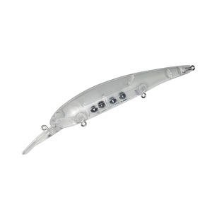 Top Right R-8349 140mm 14.3g Leurre flottant à longue portée <span class=keywords><strong>pour</strong></span> <span class=keywords><strong>la</strong></span> pêche au black-bass et à <span class=keywords><strong>la</strong></span> <span class=keywords><strong>truite</strong></span>, corps de leurre non peints, blancs, leurres de pêche - Product Image 5