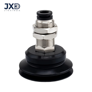 Raccords <span class=keywords><strong>pour</strong></span> ventouses et accessoires <span class=keywords><strong>pour</strong></span> bras robotiques PBK-06/08/10/15/20/25/30/35/40/50N/S en caoutchouc silicone-nitrile - Product Image 1