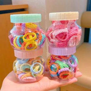 ที่มัดผมและสายรัดพลาสติกสีสันสดใสสำหรับเด็กผู้หญิงตัวเล็กใหม่สำหรับเด็กใช้ในงานปาร์ตี้5ซม. - Product Image 1