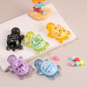 크리에이 티브 귀여운 만화 빛나는 거북이 수지 매력 DIY 장식 블라인드 박스 가방 액세서리 장식을위한 작은 장식품 - Product Image 2