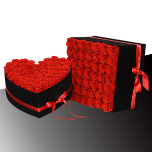 Iniciales de nombre de flor real <span class=keywords><strong>preservadas</strong></span> para el Día de San Valentín, despedida de soltera, decoración del hogar, grabado ecológico - Product Image 4