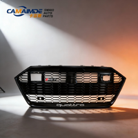 Kit de mise à niveau de calandre en plastique modifiée pour Audi A7/S7/RSQ7 2019-2021 - Nouvelle version OEM