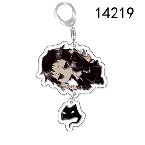 Porte-clés en acrylique double face transparent pour les fans, accessoire de dessin animé japonais, <span class=keywords><strong>Bungo</strong></span>, cadeau pour fans - Product Image 5