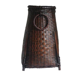 Handmade Bamboo Woven Vase Natural Craft Home Decoration Flower Basket - Product Image 5