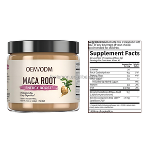 Индивидуальная Марка, высококачественный органический желатинизированный экстракт маки, порошок корня Маки для мужского здоровья и повышения энергии - Product Image 4