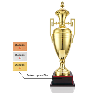 Trofeos Creativos Hechos a Mano Recién Llegados con Diseño Personalizado, Premios de Calidad para Equipos Campeones Deportivos, Souvenir de Trofeo Dorado - Product Image 2