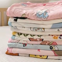 Couette fine WARMTEX pour enfants, motif dessin animé, classe 50, toutes saisons, lavable, en fibre de polyester, rafraîchissante pour climatiseur, couleur personnalisable, lot
