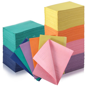 500 Piezas de Papel Desechable <span class=keywords><strong>para</strong></span> Dentista, Baberos Dentales Impermeables y Coloridos <span class=keywords><strong>para</strong></span> Hospital Dental, Usados por Proveedores Dentales - Product Image 3