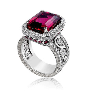 Anello dal Design Quadrato, Stile Elegante, Gioiello da Dito per Donne - Product Image 1