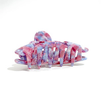Pince à cheveux CANYUAN en acétate ajouré motif nuage coloré, haute qualité, pour femmes, vente en gros