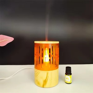 2024 umidificatore di plastica portatile del diffusore ultrasonico di legno elettrico dell'aroma per uso della famiglia e dell'hotel - Product Image 1