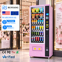 Distributeur automatique intelligent RUNYANG de boissons gazeuses et de snacks sur mesure pour la vente de nourriture et de boissons