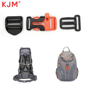 야외 전술 가방 부품 액세서리 플라스틱 이중 조정 벨트 사이드 릴리스 버클 호루라기 버클 생존 호루라기 버클 - Product Image 5