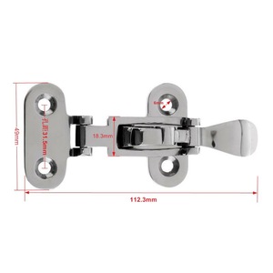 Cerradura de Acero Inoxidable para Escotilla de Barco, Herraje Marino, Repuesto para Tapa de Escotilla - Product Image 3
