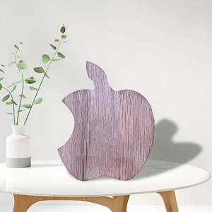 Soporte de Madera para Teléfono con Forma de Manzana, Base de Escritorio para Teléfono Móvil, Soporte para Lectura - Product Image 1