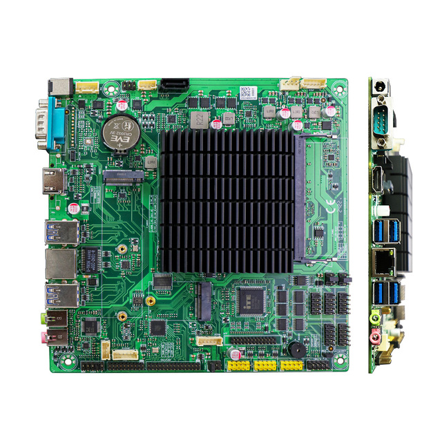 Original Genuine Intel Fanless DDR4 Mini-ITX Motherboard N5095 2.0GHz HD-MI 6*COM Ports DC M.2 Key-M Gigabit Ethernet New