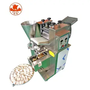 Máquina de enrolamento automático de massa, pastilhas empanadas gyoza para fabricação de massa