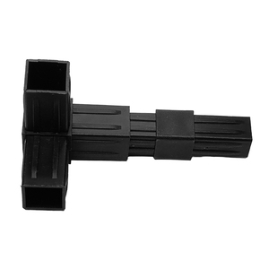 20X20Mm 25X25Mm 30X30Mm Conector de tubo de aluminio cuadrado Conector interior de tubo cuadrado de plástico de múltiples vías - Product Image 5