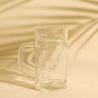 Hot Selling Milieuvriendelijk Reliëf Transparant Bier Glazen Beker Klassieke Sublimatie Kan Voor Wijnbar Home Party Decor Drinkmokken
