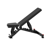 Banc de musculation réglable AOC pour salle de sport commerciale, inclinable et déclinable, pour haltères et abdominaux