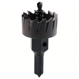 Lame de scie cloche HSS Ttake 39 mm pour la découpe du bois et du métal, fabriquée en Italie - Product Image 2