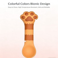 Ouvre-boîte créatif en forme de patte de chat, type levier, conception facile à ouvrir, accessoires de cuisine pour animaux de compagnie OEM