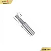 Outils électriques hexagonaux industriels de 1/4 pouces, porte-embout à douille, foret magnétique, visseuse à percussion électrique, personnalisable OEM