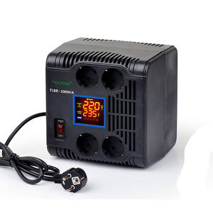 Estabilizador de voltagem da tomada euro, tipo relé 220vac TLAR-600VA - Product Image 5