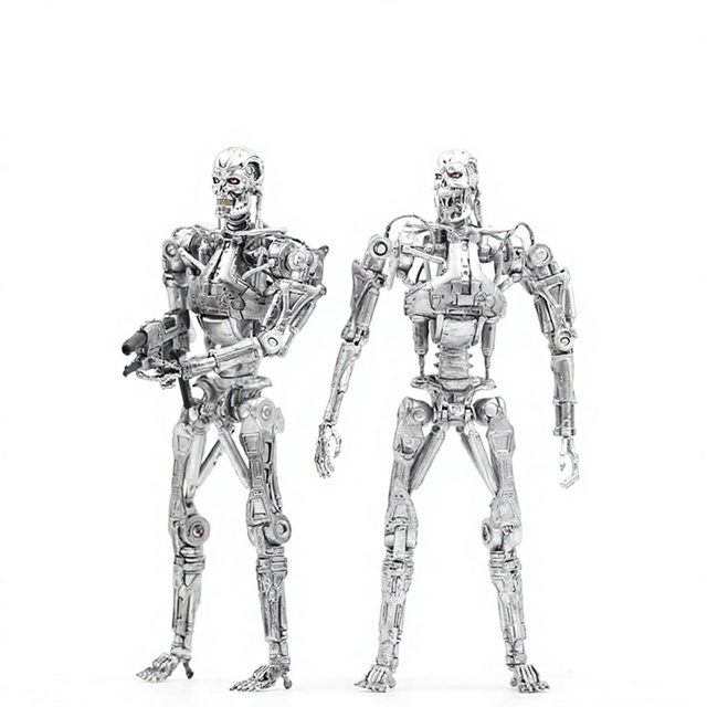 NECA Movie Model Terminator Series T-800 PVC Card/Boxed Version 7-Joint Action Figure Handset