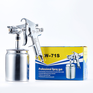 <span class=keywords><strong>Pistola</strong></span> de Pulverización Electrostática Portátil HVLP de Alta Presión Neumática W-71S, <span class=keywords><strong>con</strong></span> Vaso de Aluminio de 600 ml <span class=keywords><strong>para</strong></span> Pintura de Automóviles, en Oferta - Product Image 6