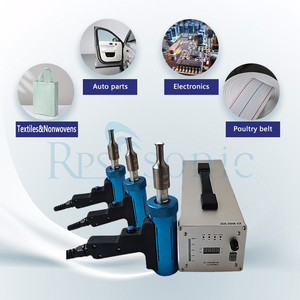 Presa di fabbrica ad ultrasuoni saldatore a punti pistola portatile per pollame cintura uovo saldatura allevamento di pollame - Product Image 4