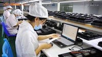 Printer Label Thermal Genggam Tahan Lama 58mm Dengan Proteksi Suhu Berlebih untuk Operasi Gudang Industri