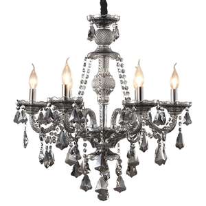 Wholesale Large Cheap <b>Pendant</b> Lamp Modern Home <b>Chrome</b> Finish Glass K9 Crystal europe Chandeliers - Product Image 6