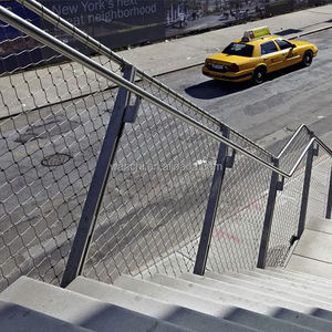 Ringhiera della scala in acciaio inossidabile rete per balcone recinzione ss reti per cavi in rete in corda metallica corrimano balaustra - Product Image 3