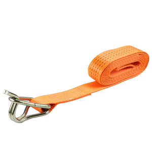 <span class=keywords><strong>2T</strong></span> 화물 래싱 스트랩 트럭 래칫 타이 다운 벨트 폴리에스터 - Product Image 3