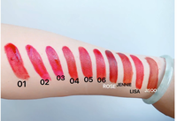 Gloss à lèvres vente en gros label privé bas prix maquillage cosmétiques waterproof liptint matt lip gloss lip tint