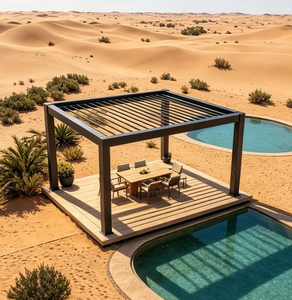 Toldo Ajustable para Exteriores de Gran Envergadura RKOVE Global Project, Preferido por Distribuidores y Diseñadores, con Revestimiento Refinado de Larga Duración - Product Image 5