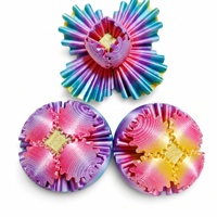 Jouet anti-stress rotatif coloré en forme de boule d'engrenage imprimée en 3D, pour soulager le stress du bureau, cadeau pour tous les âges YIMENG