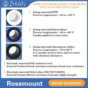 เครื่องวัดการไหลของน้ำเสียแบบแม่เหล็กเซ็นเซอร์ RS485 8750W120น้ำเสียอุตสาหกรรม - Product Image 4