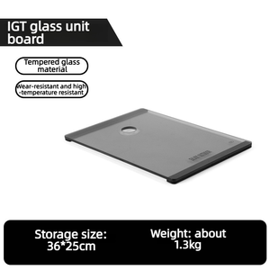Accessori per tavolo da <span class=keywords><strong>campeggio</strong></span> IGT-XY con piano in vetro temperato, moduli IGT a mezza unità, attrezzatura per sostituire gli accessori - Product Image 5