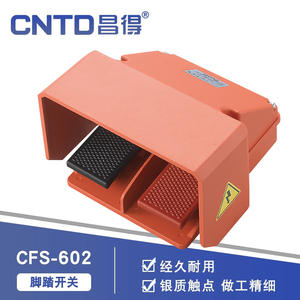 Interruptor de Pedal Eléctrico CNTD Changde CFS-602, 15A 250V, Carcasa de Aluminio, Auto-Reiniciable, Equipo Eléctrico - Product Image 5